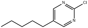 2-CHLORO-5-N-PENTYLPYRIMIDINE Struktur