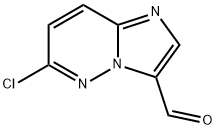 6-CHLORO-IMIDAZO[1,2-B]PYRIDAZINE-3-CARBOXALDEHYDE Struktur