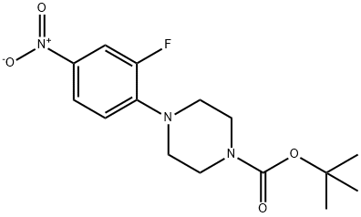 tert-Butyl 4-(2-fluoro-4-nitrophenyl)piperazine-1-carboxylate