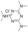 [4,6-bis(dimethylamino)-1,3,5-triazin-2-yl]-dimethyl-azanium chloride Struktur