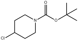 N-BOC-4-CHLORO-PIPERIDINE Structure