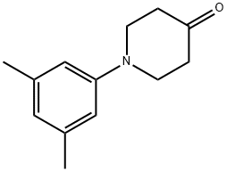 1-(3,5-DIMETHYL-PHENYL)-PIPERIDIN-4-ONE Struktur