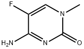 5-FLUORO-1-METHYL-CYTOSINE Struktur