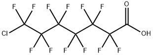 7-CHLOROPERFLUOROHEPTANOIC ACID Struktur