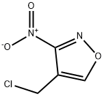 Isoxazole, 4-(chloromethyl)-3-nitro- (9CI) Struktur