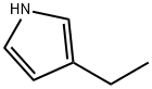 3-ETHYL-1H-PYRROLE Struktur