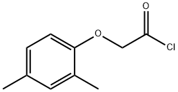 (2,4-dimethylphenoxy)acetyl chloride Struktur