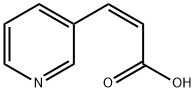 2-Propenoicacid,3-(3-pyridinyl)-,(Z)-(9CI) Struktur