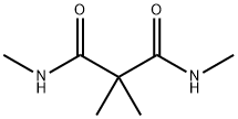 N,N'-dimethyl-2-dimethylmalondiamide Struktur