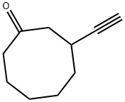 Cyclooctanone, 3-ethynyl- (9CI) Struktur