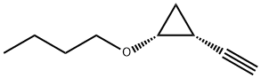 Cyclopropane, 1-butoxy-2-ethynyl-, cis- (9CI) Struktur