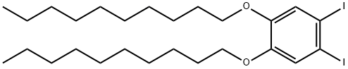 1,2-DIIODO-4,5-(DIDECYLOXY)BENZENE Struktur