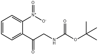 [2-(2-NITRO-PHENYL)-2-OXO-ETHYL]-CARBAMIC ACID TERT-BUTYL ESTER Struktur