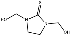 1,3-bis(hydroxymethyl)imidazolidine-2-thione Struktur