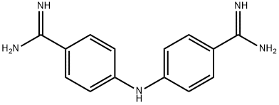 4,4'-iminodibenzamidine  Struktur