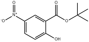 TERT-BUTYL 2-HYDROXY-5-NITROBENZOATE Struktur