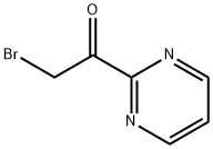 Ethanone, 2-bromo-1-(2-pyrimidinyl)- Struktur