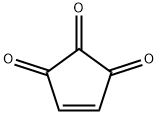 Cyclopent-4-ene-1,2,3-trione Struktur