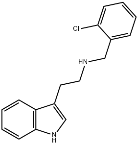 (2-CHLORO-BENZYL)-[2-(1 H-INDOL-3-YL)-ETHYL]-AMINE Struktur