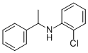 Benzenemethanamine, N-(2-chlorophenyl)-a-methyl- Struktur