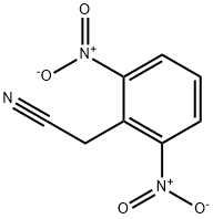 2-(2,6-dinitrophenyl)acetonitrile Struktur