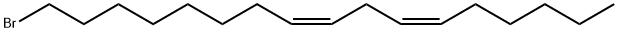 8Z,11Z-HEPTADECADIENYL BROMIDE Struktur