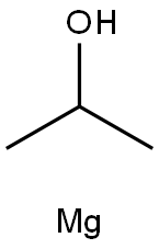 magnesium dipropan-2-olate  Struktur