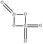 zirconyl sulfate Struktur