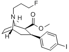 8-AZABICYCLO[3.2.1]OCTANE-2-CARBOXYLIC ACID, 8-(3-FLUOROPROPYL)-3-(4-IODOPHENYL)-, METHYL ESTER (1R,2S,3S,5S)- Struktur