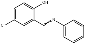 5-CHLOROSALICYLIDENE ANILINE Struktur