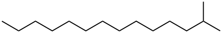 2-METHYLTETRADECANE Struktur