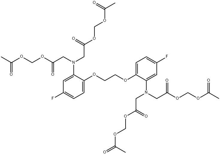 5,5'-DIFLUORO BAPTA, AM Struktur