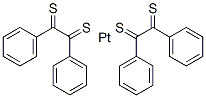 Bis-(dithiobenzil)-platinum Struktur