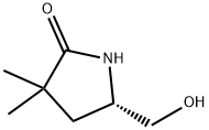 (S)-5-(HydroxyMethyl)-3,3-diMethylpyrrolidin-2-one Struktur