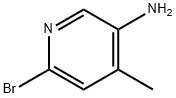 2-BROMO-5-AMINO-4-PICOLINE Struktur