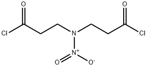 3,3'-(Nitroimino)bis(propanoic acid chloride) Struktur