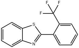 2-(2-Trifluoromethyl-phenyl)-benzothiazole Struktur