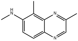 6-Quinoxalinamine,N,3,5-trimethyl-(9CI) Struktur