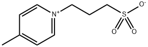 4-methyl-1-(3-sulphonatopropyl)pyridinium Struktur