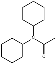 N,N-Dicyclohexylacetamide Struktur