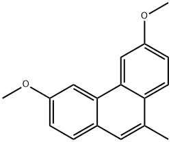 3,6-Dimethoxy-9-methylphenanthrene Struktur