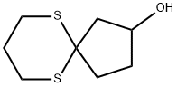 6,10-Dithiaspiro[4.5]decan-2-ol(9CI) Struktur