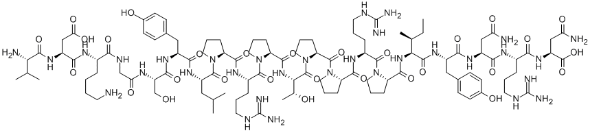 pyrrhocoricin Struktur