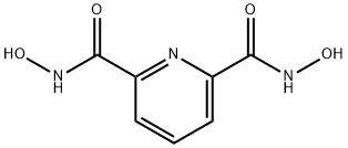 2,6-pyridinedicarbohydroxamic acid Struktur