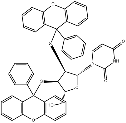 2’,3’-Di(9-phenylxanthen-9-yl)dithiouridine