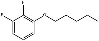 1-Petyloxy-2,3-difluorobenzene Struktur