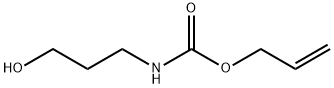 3-(ALLYLOXYCARBONYLAMINO)-1-PROPANOL Struktur