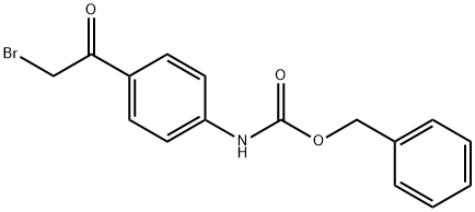 N-CBZ-4-(2-BROMO-ACETYL)-ANILINE Structure