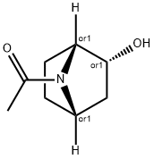 7-Azabicyclo[2.2.1]heptan-2-ol, 7-acetyl-, endo- (9CI) Struktur