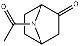 7-Azabicyclo[2.2.1]heptan-2-one, 7-acetyl- (9CI) Struktur